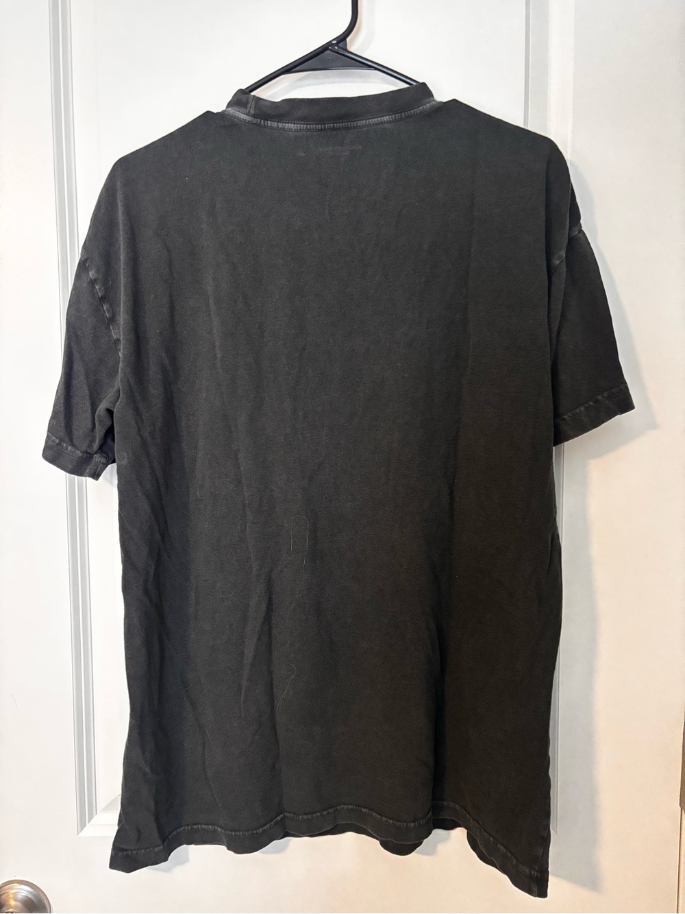Abercrombie Soft A&F Budweiser Black Tee with Red and White Crest Graphic - Picture 3 of 3